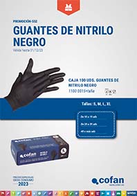Guantes de Nitrilo Negro